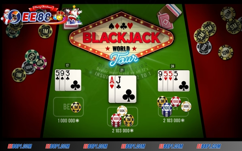 Chơi Blackjack EE88 yêu cầu chiến lược và phân tích