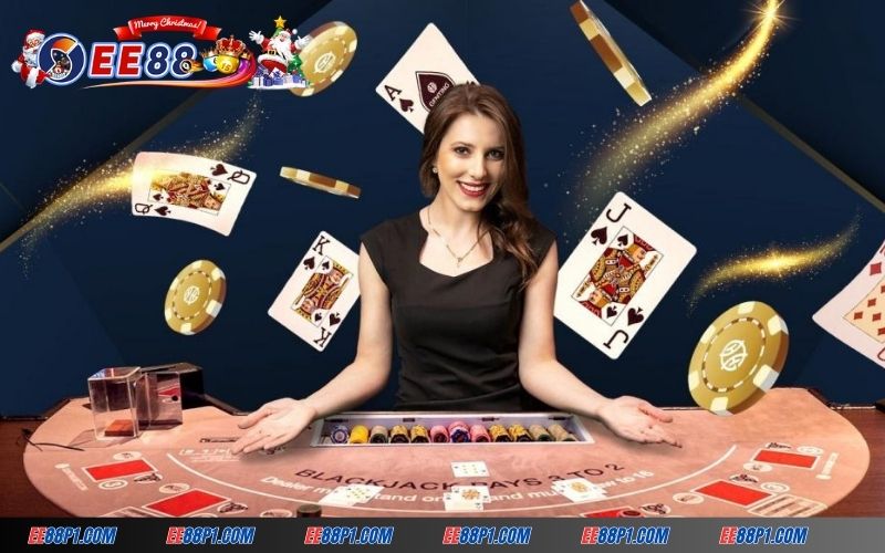 Tham gia Blackjack tại Live Casino EE88 hấp dẫn kịch tính