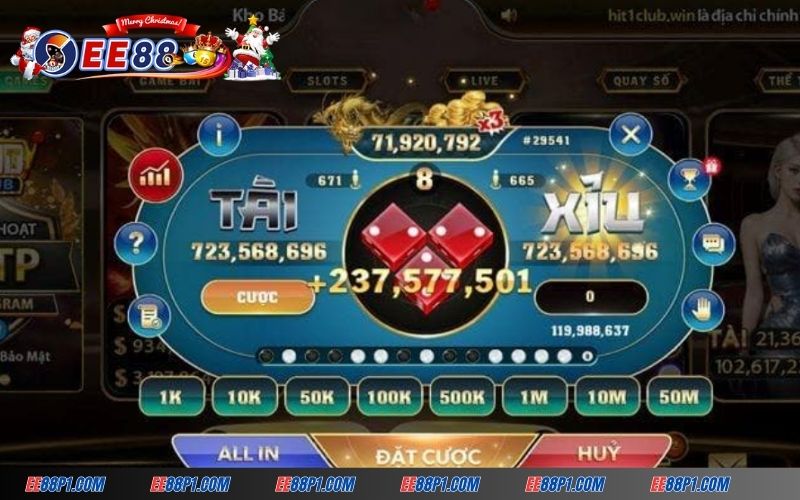 Tìm hiểu về luật chơi game tài xỉu tại nhà cái EE88