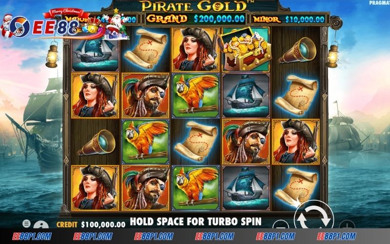 Trò chơi Pirate Gold đem lại trải nghiệm tìm kiếm kho báu hấp dẫn